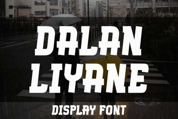 Discovering Dalan Liyane: A Bold Display Typeface