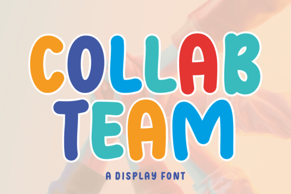 Discovering the Playful Charm of the Collab Team Typeface