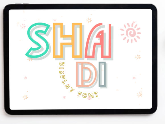 Exploring the Playful Spirit of the Shadi Display Font