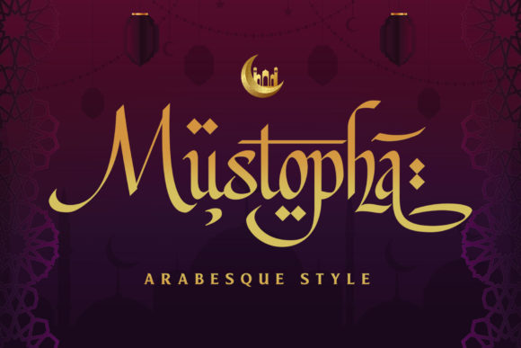 Mustopha: An Arabic-Inspired Display Font for Elegant Designs