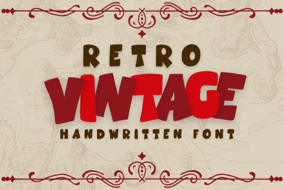 Retro Vintage: A Display Font with Groovy Charm